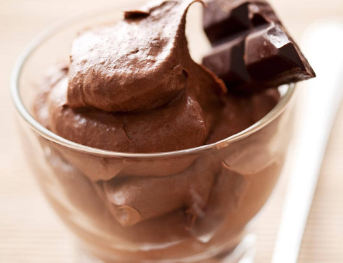 Mousse with Chocolate flavour