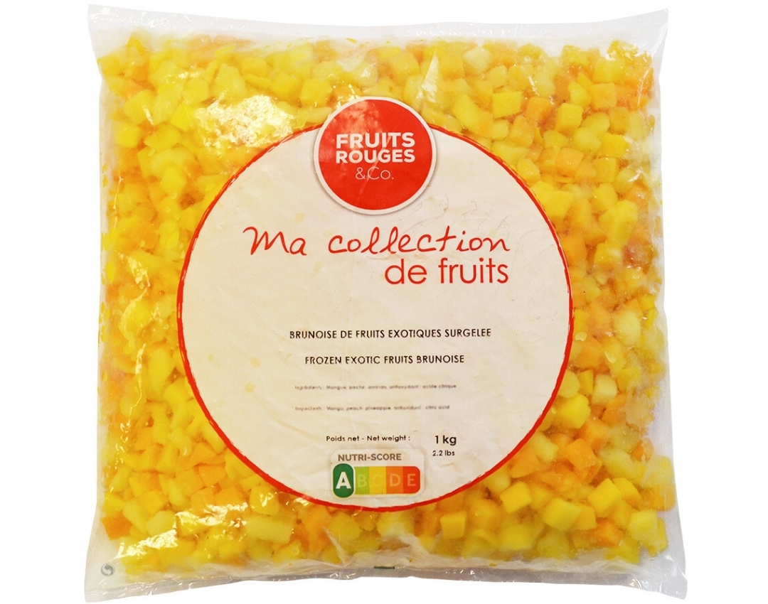 BRUNOISE DE FRUITS JAUNES - RECTO