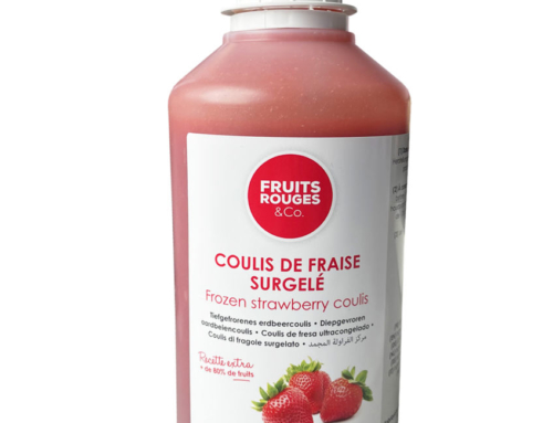 Frozen Coulis Strawberry 17% 500g Bottle