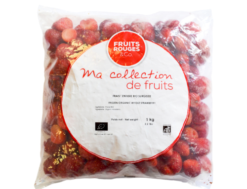 Frozen Strawberry Half Coated 1kg